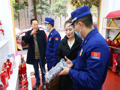 巫山消防开展消防产品领域联合检查