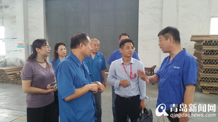 华通副总谢总等领导检查华通科技板块企业安全生产 - 青岛新闻网